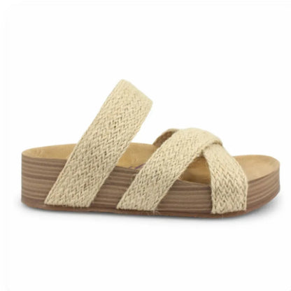 Sandalias tejidas cómodas Isabella Sol para uso diario