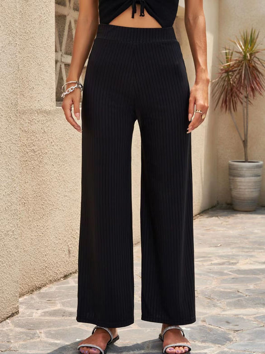 Pantalones anchos elásticos de Isabella Sol