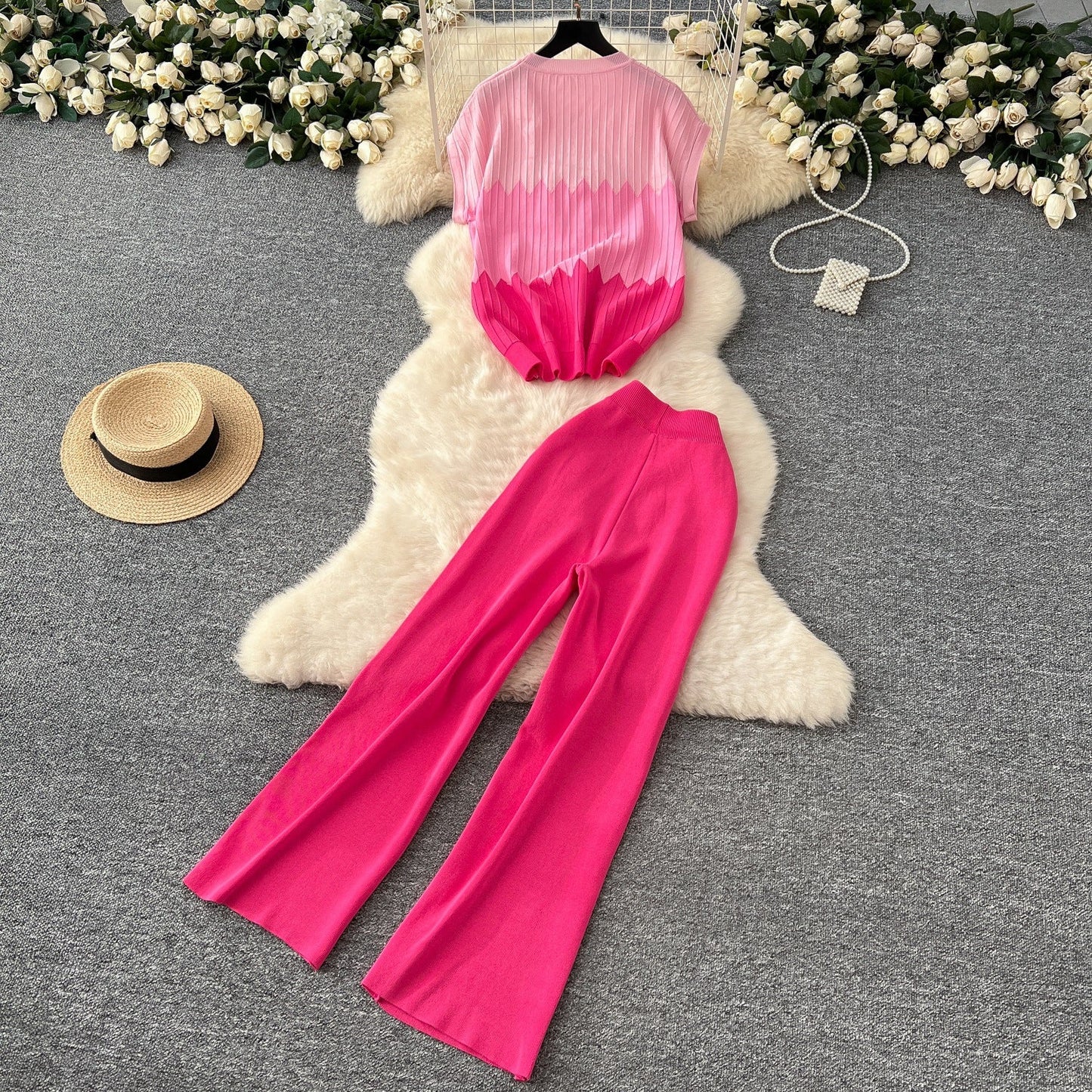 Elegante conjunto de verano de Isabella Sol inspirado en Pinterest.