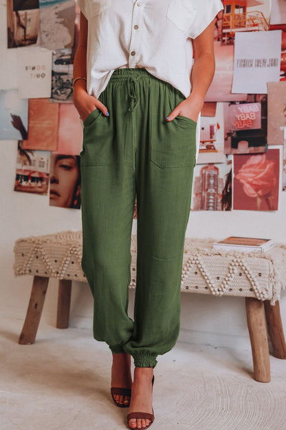 Pantalones Isabella Sol Lantern de corte relajado