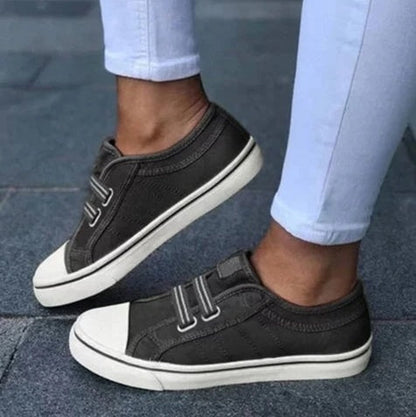 Zapatillas de lona sin cordones Isabella Sol inspiradas en Pinterest