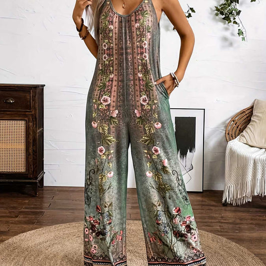 Mono estampado floral bohemio de Isabella Sol