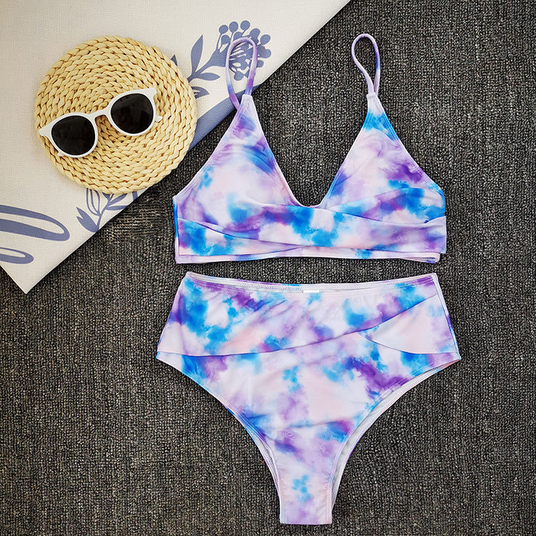 Bikini liso con tirantes de Isabella Sol