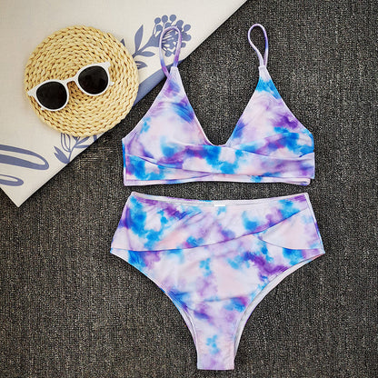 Bikini liso con tirantes de Isabella Sol