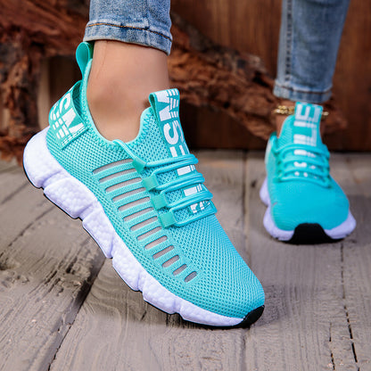 Breathable Mesh Isabella Sol Casual Running Sneakers