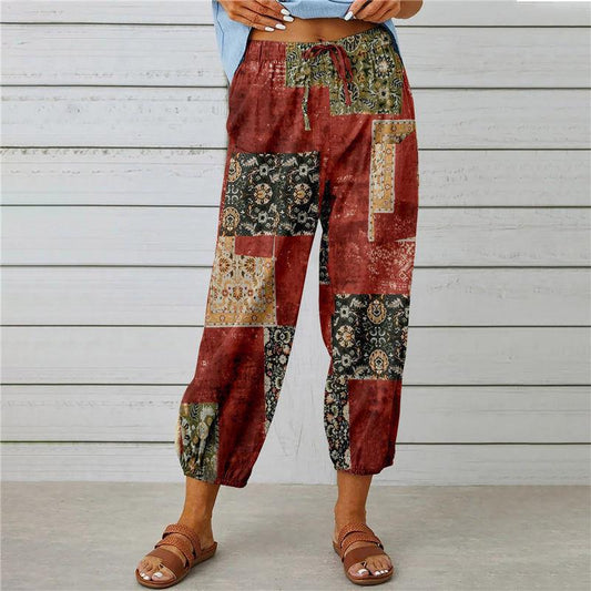 Boho Floral Isabella Sol Everyday Jumpsuit Pants