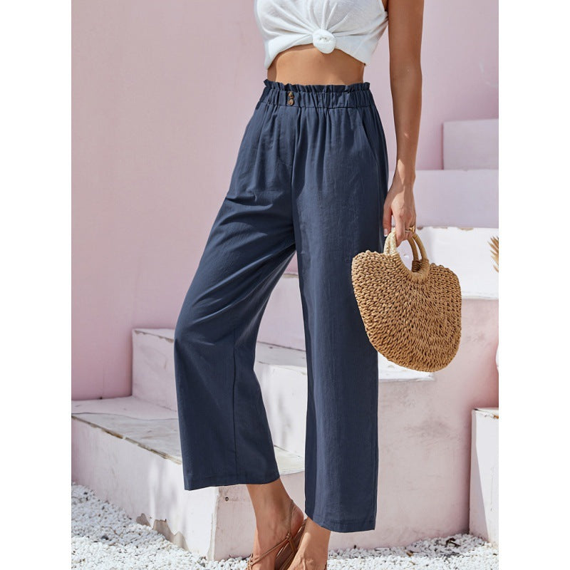 Pantalones de talle alto de Isabella Sol inspirados en Pinterest