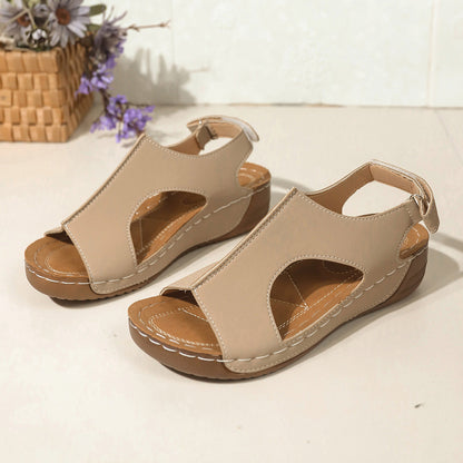 Sandalias de cuña cómodas de Isabella Sol