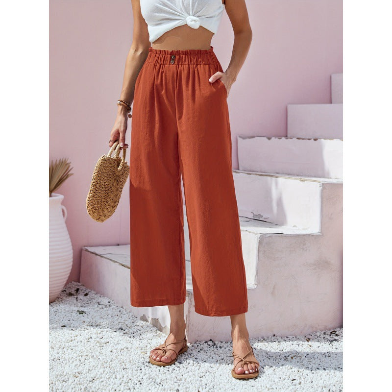 Pantalones de talle alto de Isabella Sol inspirados en Pinterest