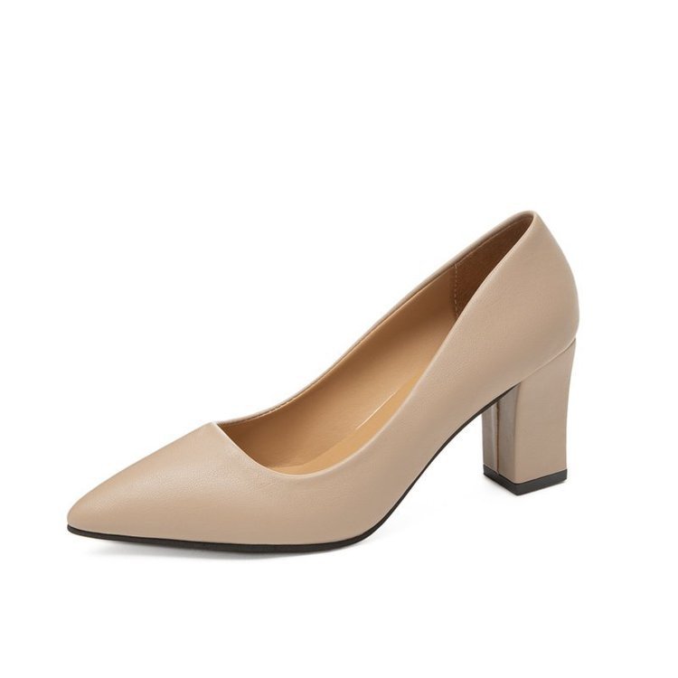 Elegantes zapatos de tacón alto puntiagudos de Isabella Sol.
