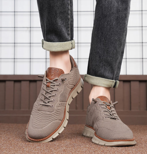 Zapatillas deportivas transpirables de malla Isabella Sol para hombre