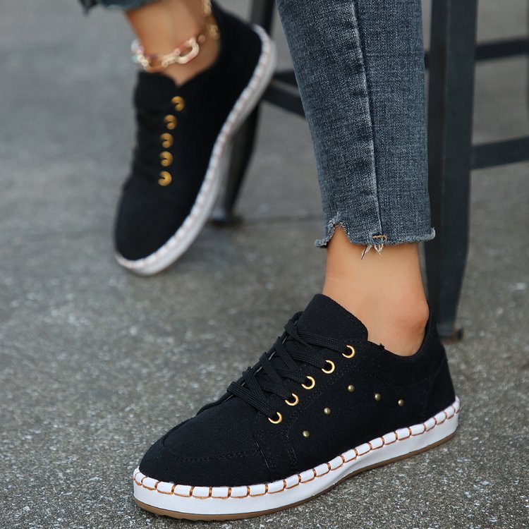 Zapatillas de lona Isabella Sol con estampado de leopardo