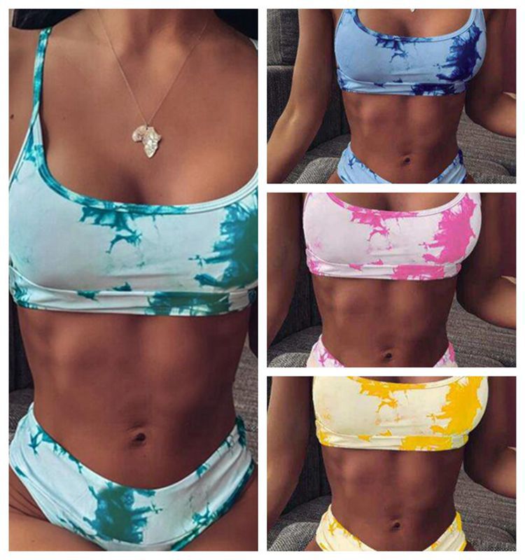 Gradient High Waist Bikini by Isabella Sol