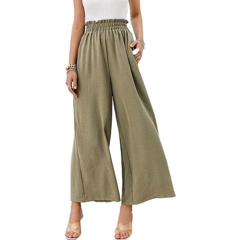 Pantalones de pierna ancha de Isabella Sol inspirados en Pinterest