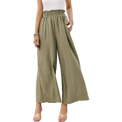 Pantalones de pierna ancha de Isabella Sol inspirados en Pinterest