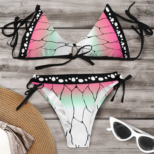 Conjunto de bikini Isabella Sol vibrante inspirado en Pinterest