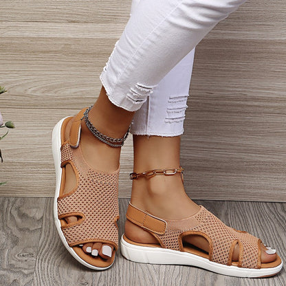 Sandalias planas transpirables y cómodas Isabella Sol