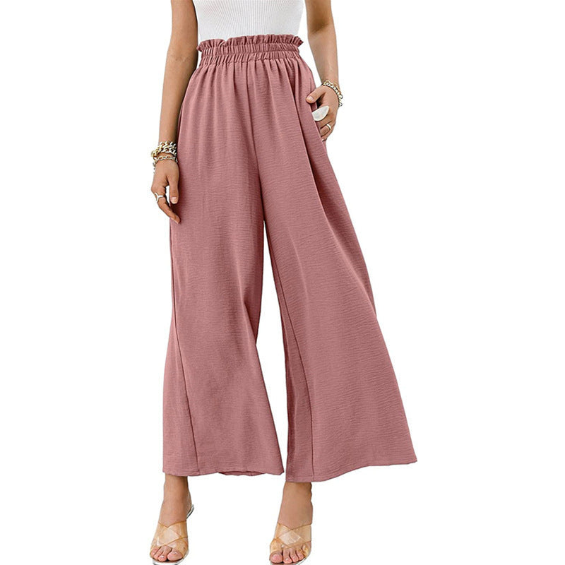 Pantalones de pierna ancha de Isabella Sol inspirados en Pinterest