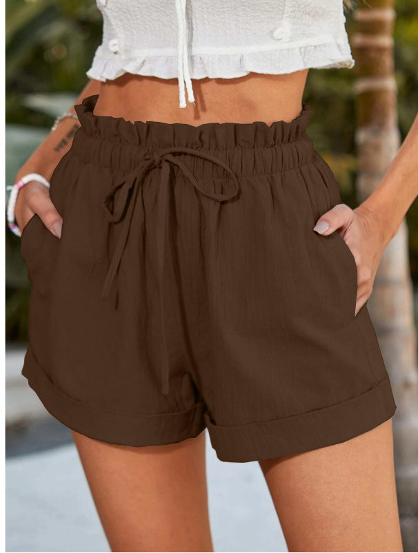 Pantalones cortos de verano Isabella Sol, cómodos y casuales.