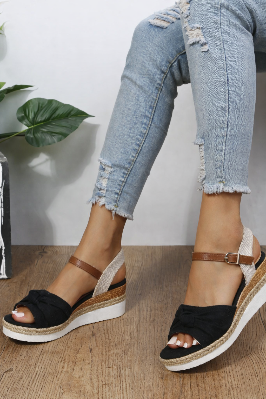 Elegantes sandalias de plataforma de Isabella Sol