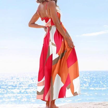 Vestido swing vibrante de Isabella Sol inspirado en Pinterest