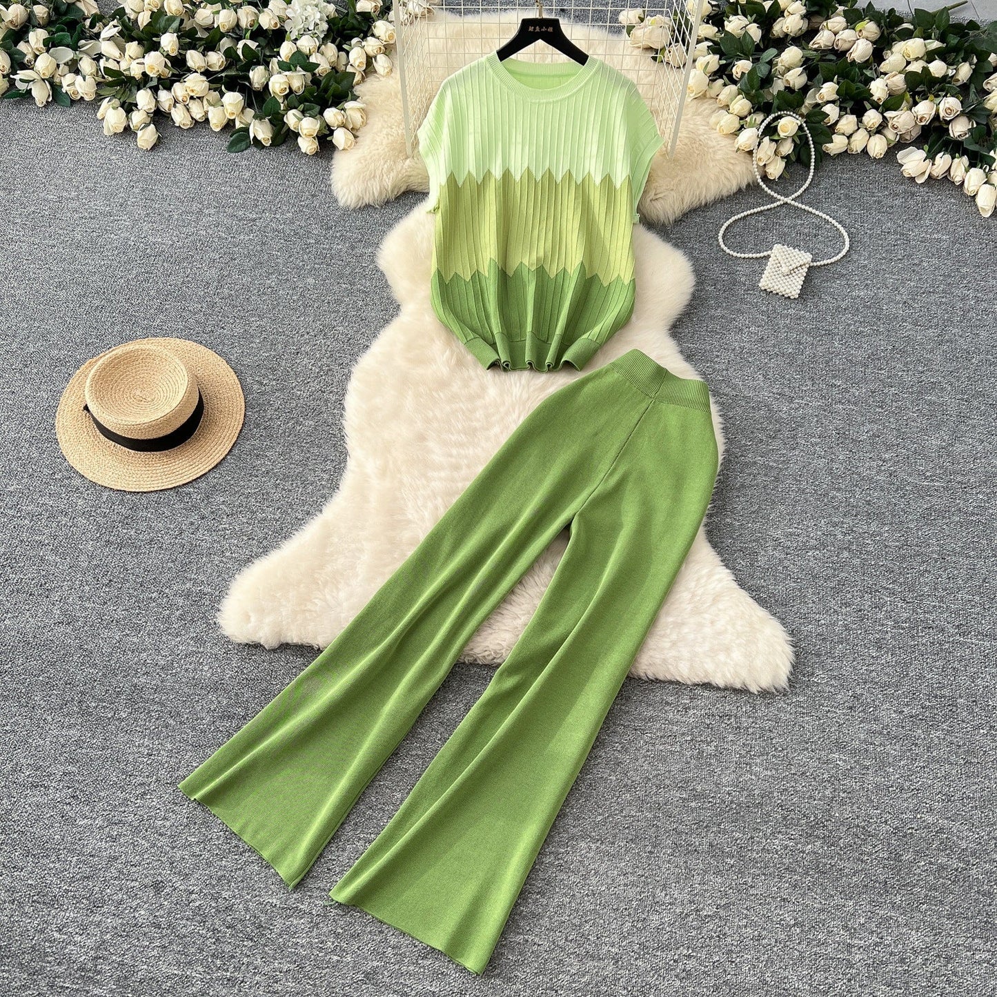 Elegante conjunto de verano de Isabella Sol inspirado en Pinterest.