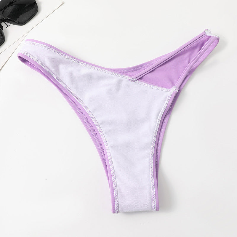 Elegante conjunto de bikini de un solo hombro de Isabella Sol