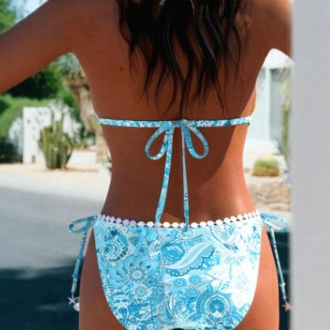 Bikini estampado vibrante de Isabella Sol