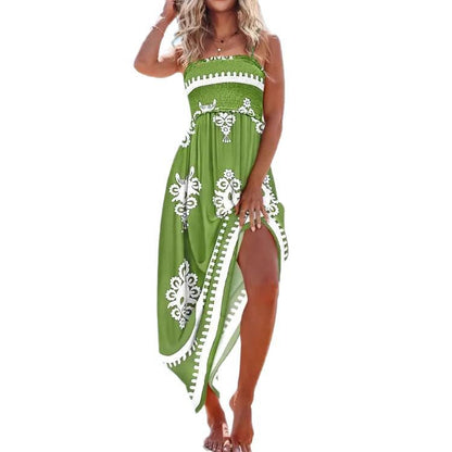 Vestido swing vibrante de Isabella Sol inspirado en Pinterest