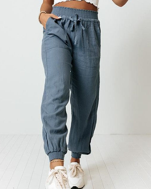 Pantalones Isabella Sol Lantern de corte relajado