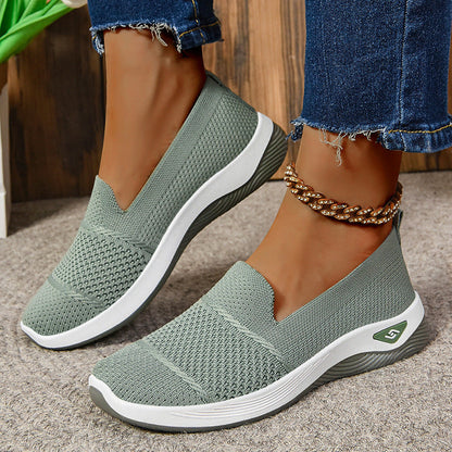 Comfort Knit Slip-On Sneakers Isabella Sol