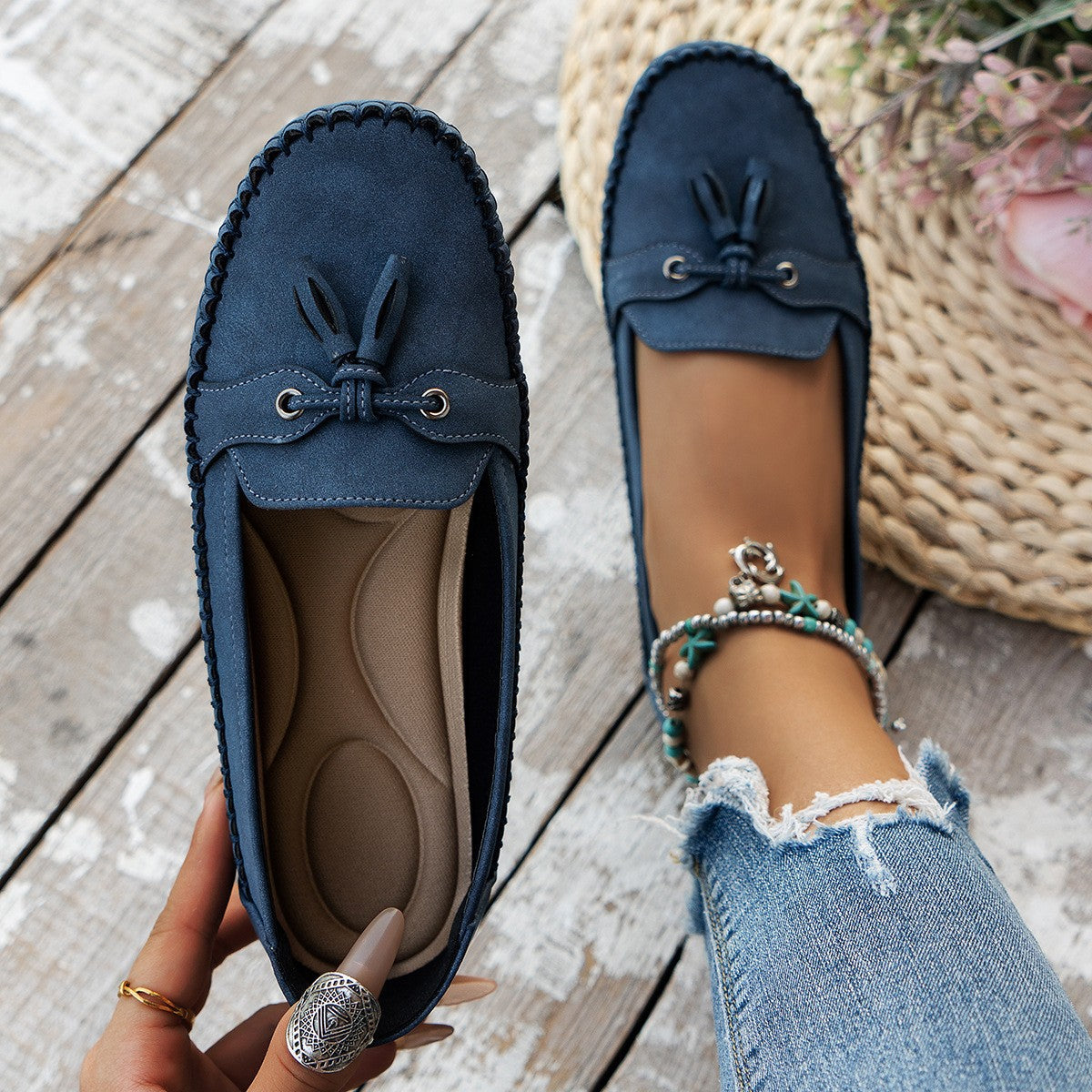 Mocasines de mujer Isabella Sol Classic Comfort