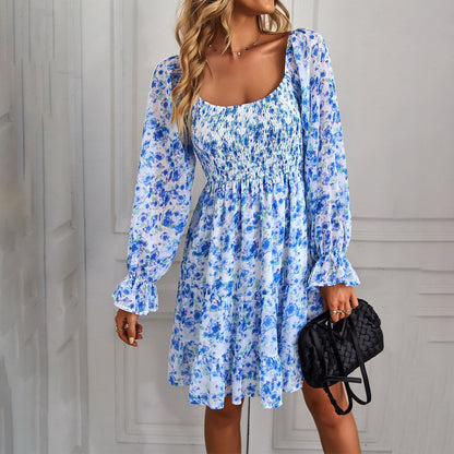 Vestido bohemio con estampado floral de Isabella Sol