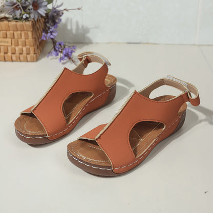 Sandalias de cuña cómodas de Isabella Sol