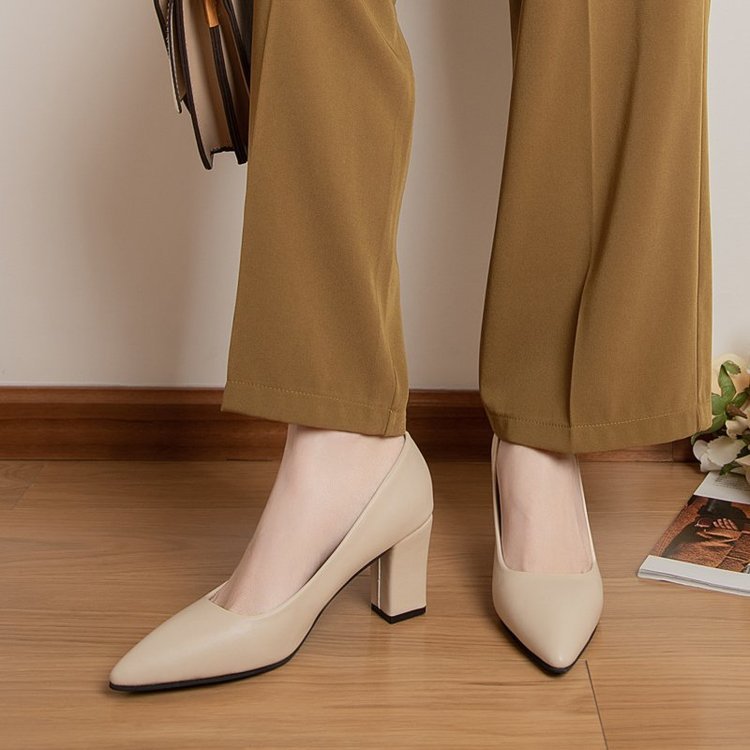 Chic Pointed High Heels by Isabella Sol