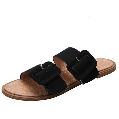 Elegantes sandalias de verano con hebilla Isabella Sol