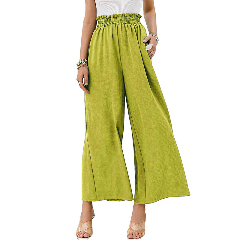 Pantalones de pierna ancha de Isabella Sol inspirados en Pinterest