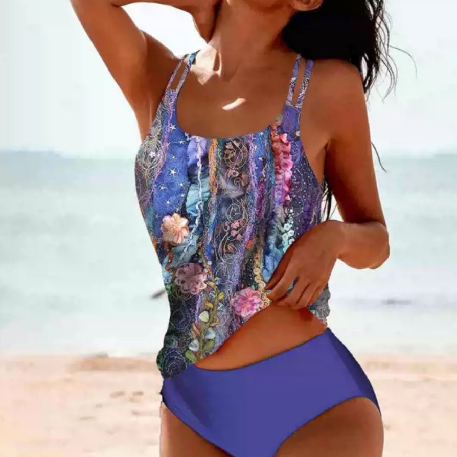 Retro High Waist Swimwear by Isabella Sol