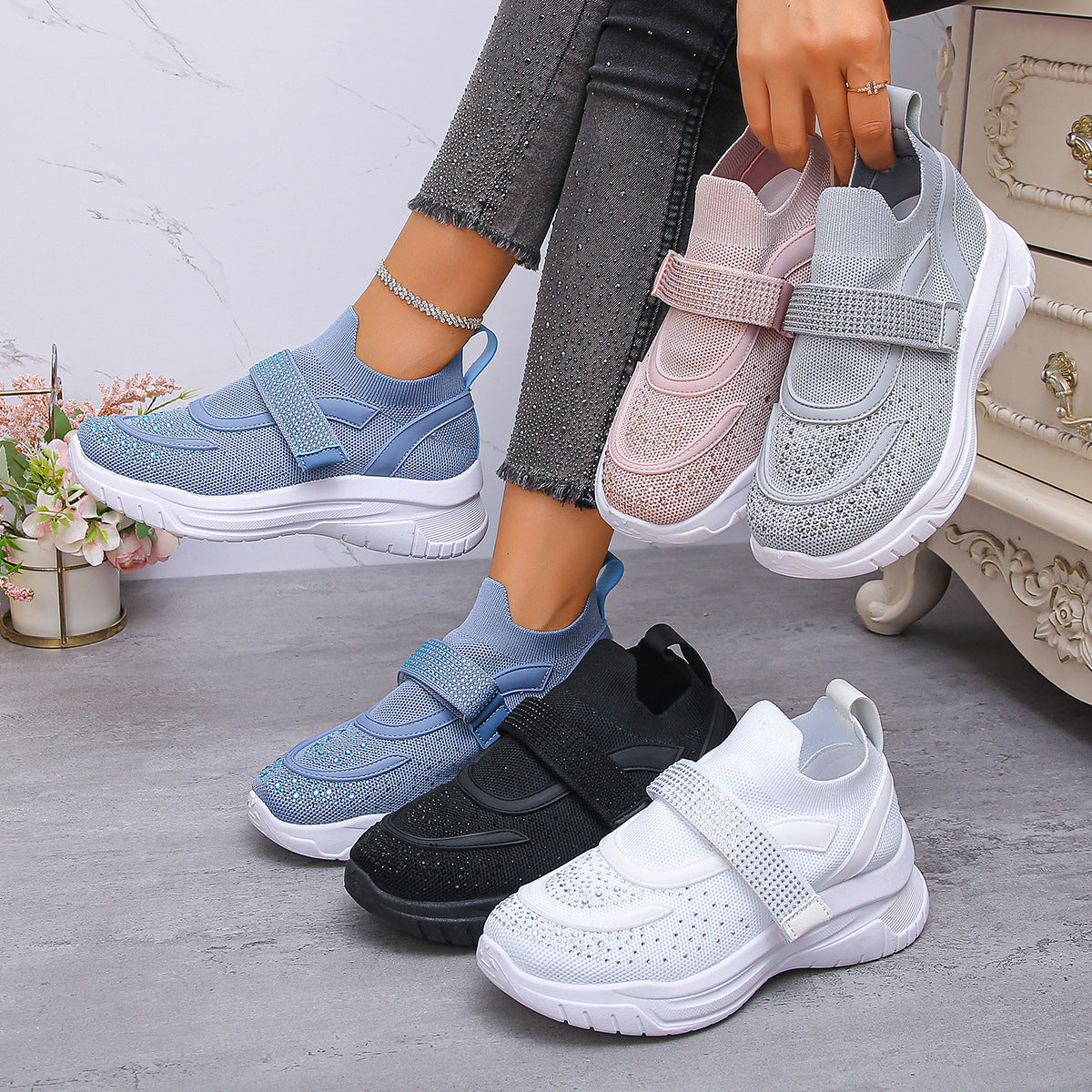 Trendy Isabella Sol Wedge Sneakers for Women