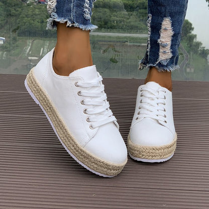 Chic Platform Sneakers Isabella Sol Women’s Flats