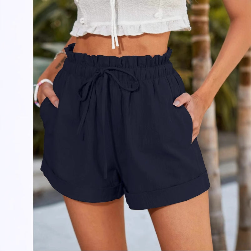 Pantalones cortos de verano Isabella Sol, cómodos y casuales.