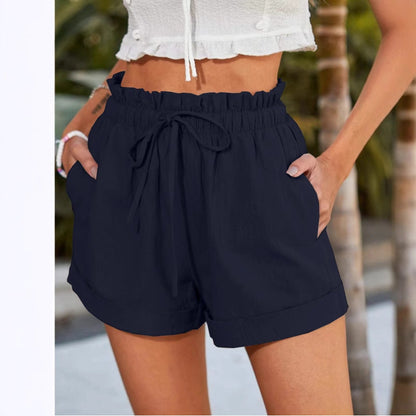 Pantalones cortos de verano Isabella Sol, cómodos y casuales.