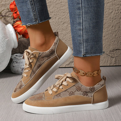 Zapatillas casuales Isabella Sol con bordado floral