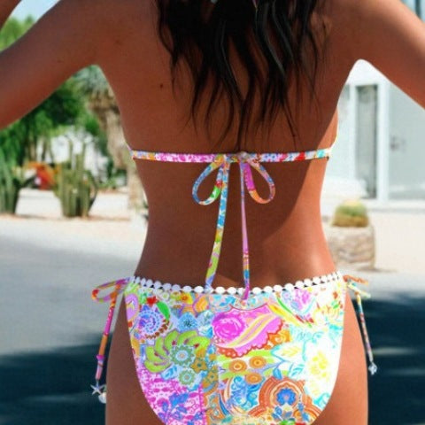 Bikini estampado vibrante de Isabella Sol