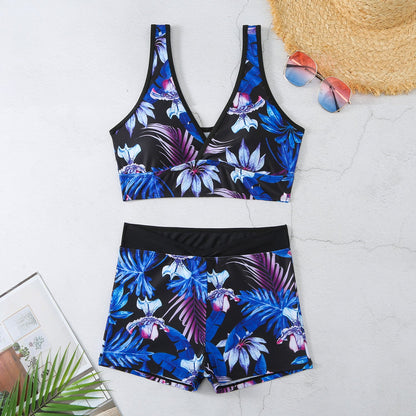 Bikini bóxer estampado vibrante de Isabella Sol