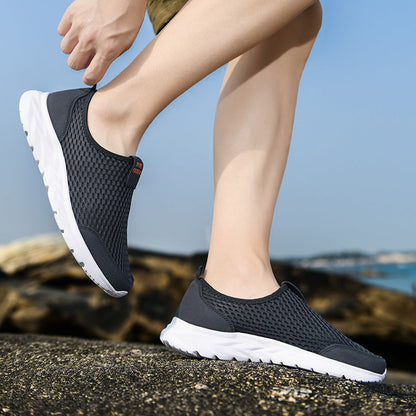 Zapatillas de running transpirables de malla Isabella Sol