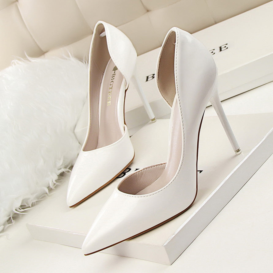 Elegant Isabella Sol Patent Stiletto High Heels