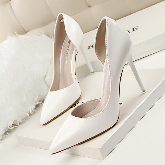 Elegant Isabella Sol Patent Stiletto High Heels