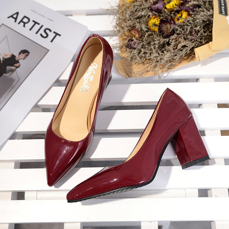 Elegantes zapatos de tacón de punta de Isabella Sol.