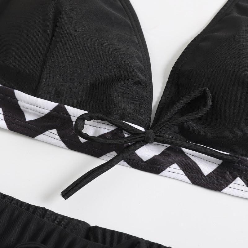 Conjunto de bikini y shorts Chic Zigzag Isabella Sol